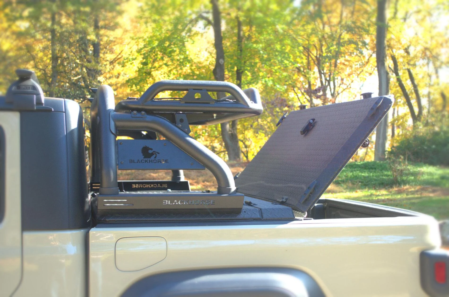 Jeep Gladiator Blackhorse Atlas Roll Bar and Diamondback combined BlackDiamond Back U