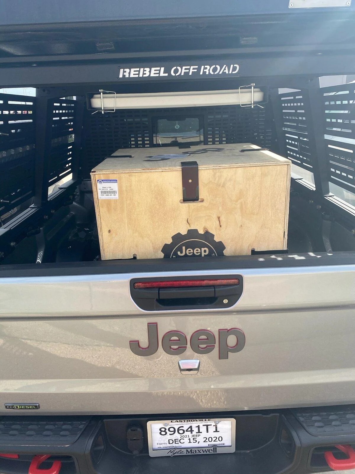 Jeep Gladiator Mopar Diesel Gladiator Part #: 77072469AC 2” lift IMG_2754