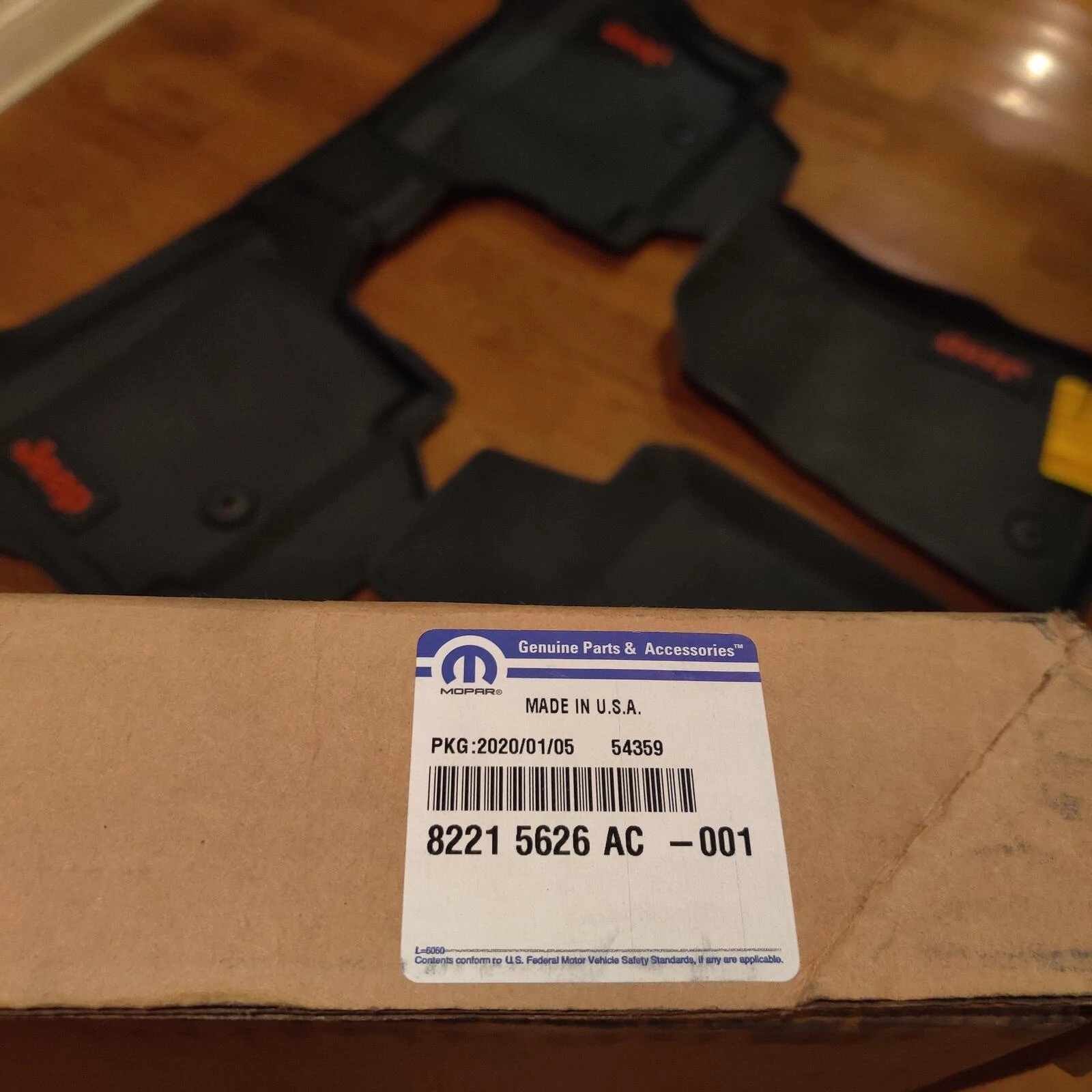Jeep Gladiator OEM Rubber Floormats IMG_20201119_185948