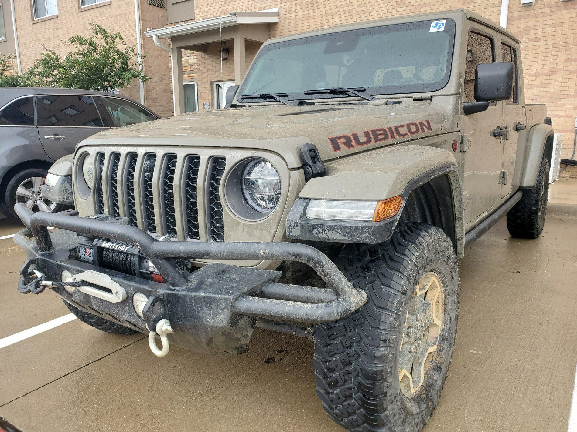 Jeep Gladiator Aftermarket Front Bumper and Winch ????s for a mall crawler 20200909_162405