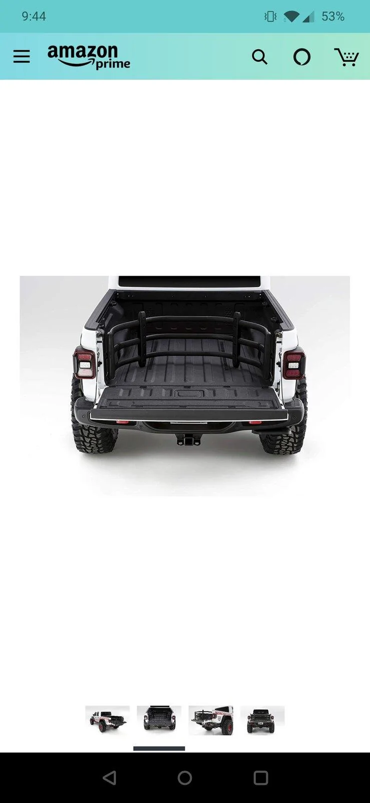Jeep Gladiator In-bed spare tire carrier idea Screenshot_20201121-094422