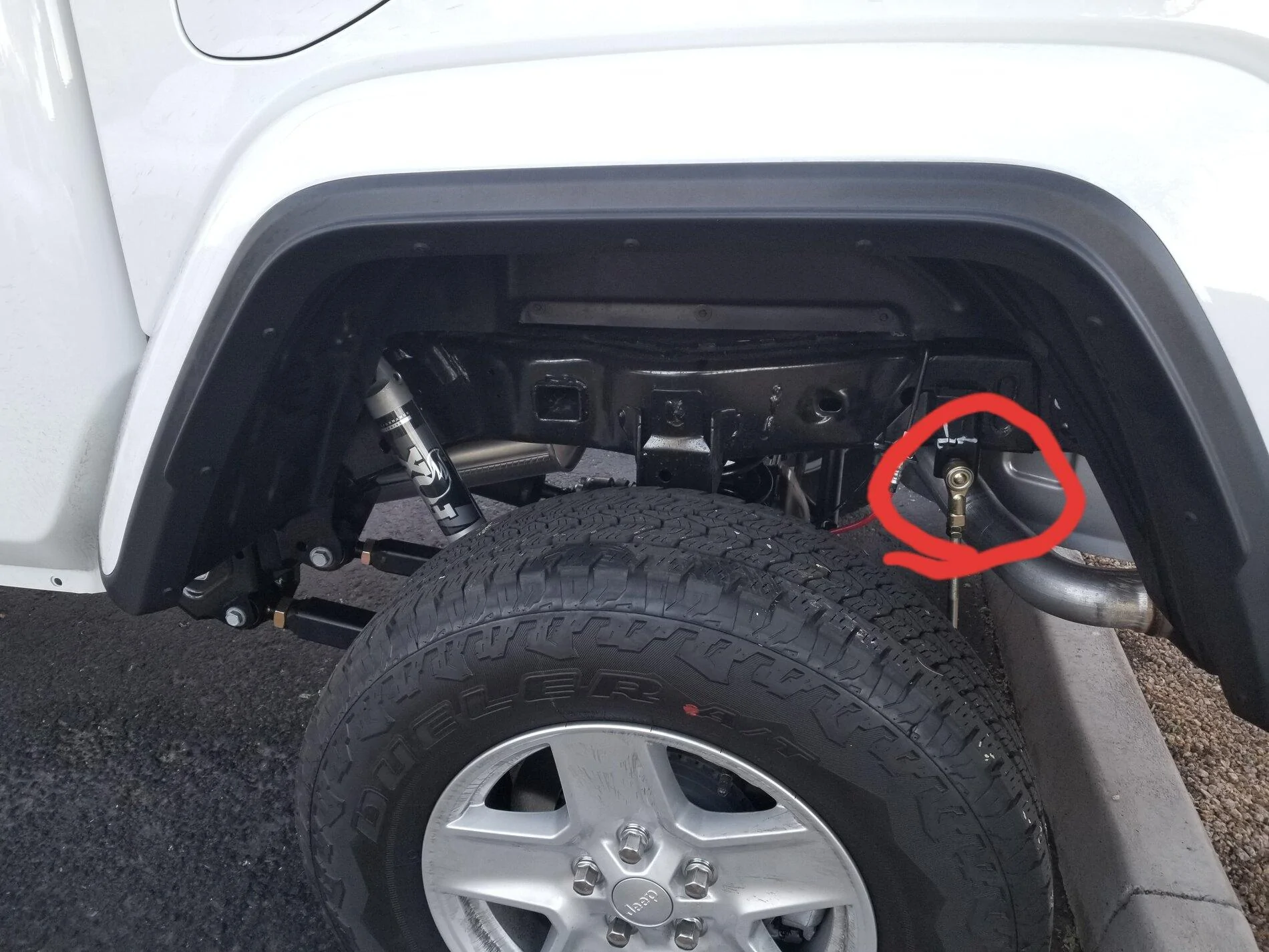 Jeep Gladiator Rear sway bar link captive nut 20201122_041940