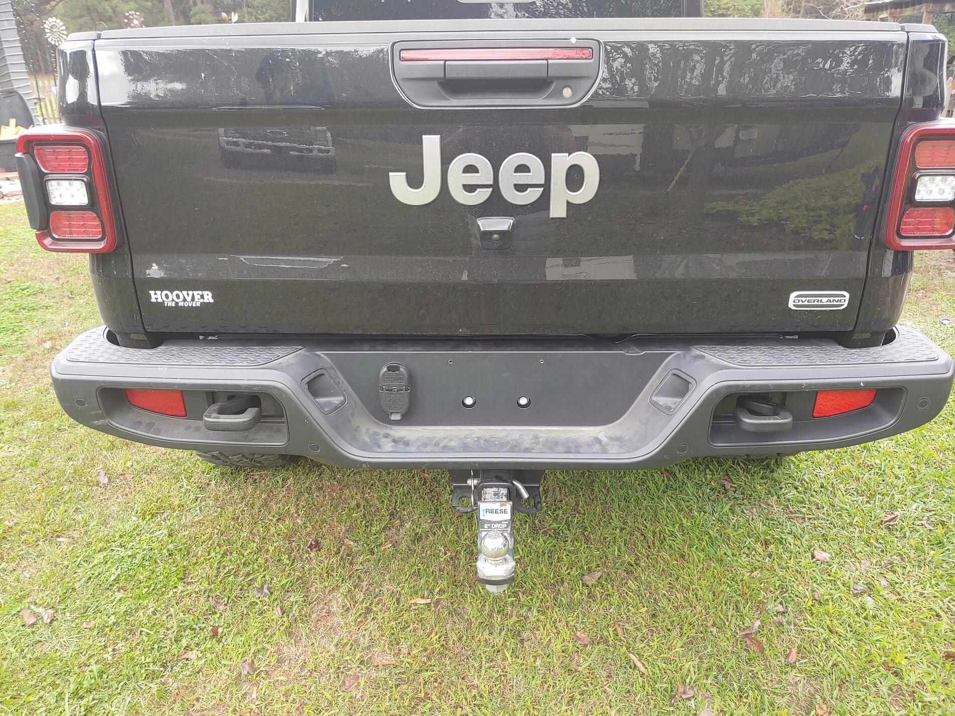 Jeep Gladiator Part Number of Rear Bumper passenger Side Tow Hook Panel? 1122201317
