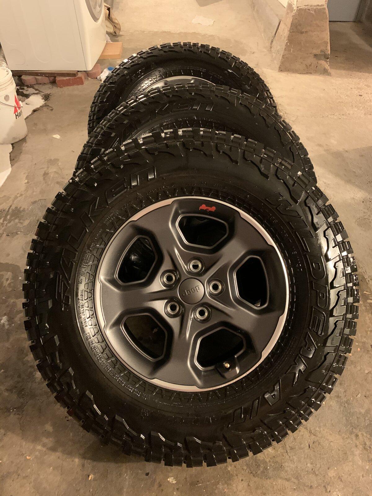 Jeep Gladiator Original Rubicon Wheels and Tires (285/70/R17 Falken WildPeaks) F761BBFB-9B26-40E4-81F9-7BC4161B6206
