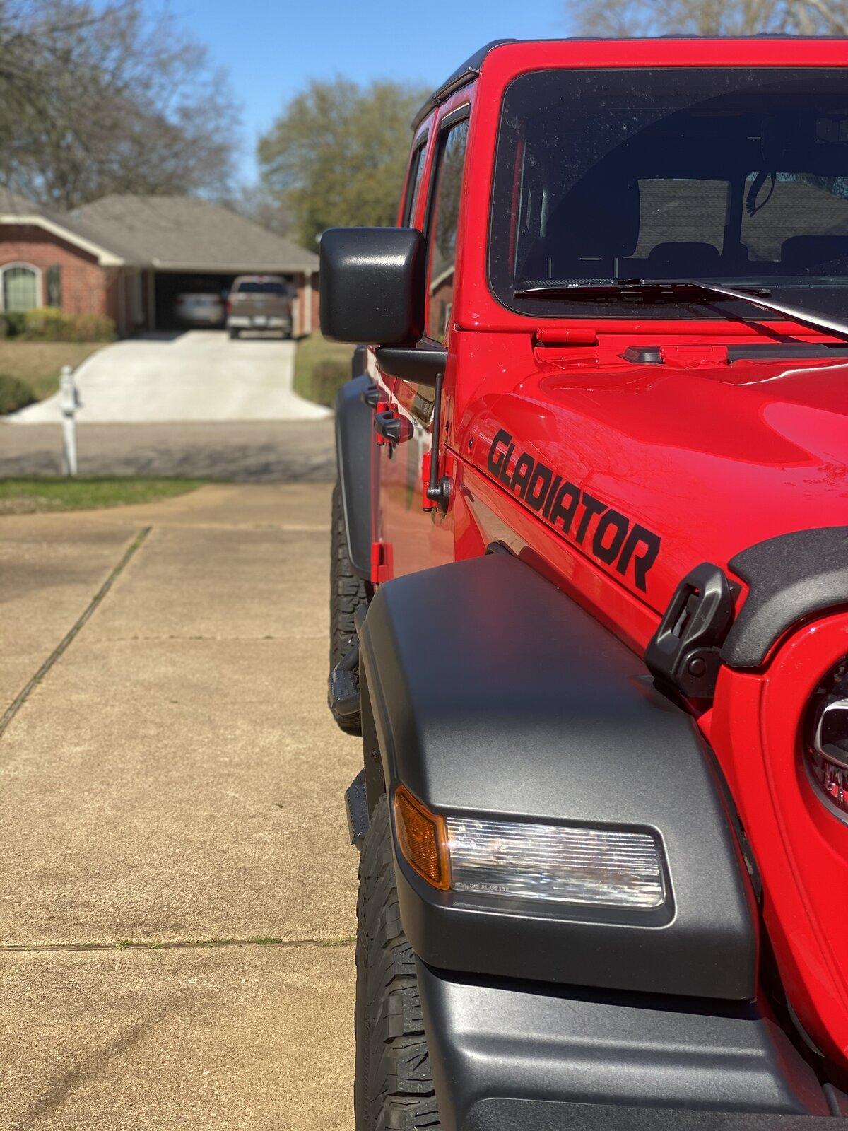 Jeep Gladiator FIRECRACKER RED Gladiator JT Club IMG_1080