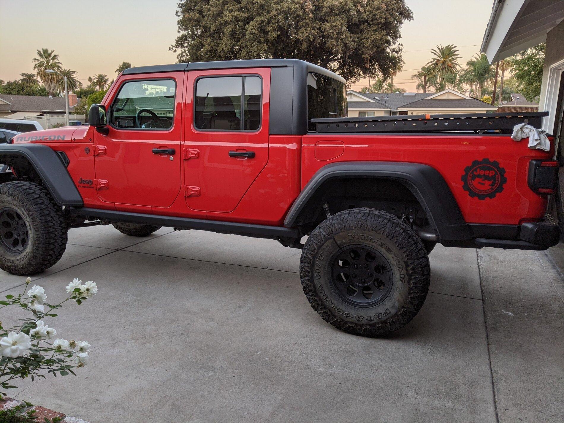 Jeep Gladiator EVO 4.5" / 38" desert trail Gladiator build PXL_20201125_003718529
