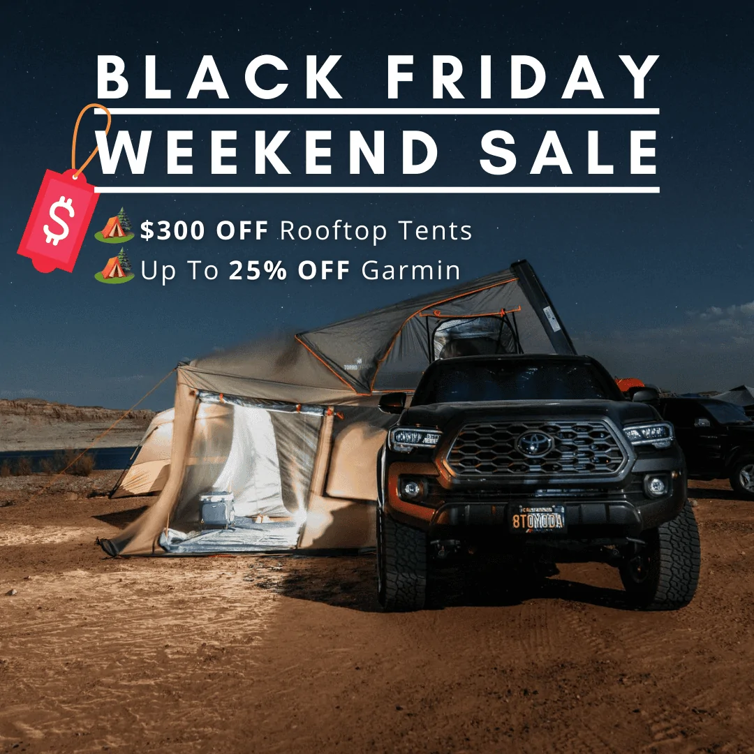 Jeep Gladiator SkyLux RTT & SkyLux Bantam RTT (Rooftop Tent) Torro - BFCM Ad #2v2