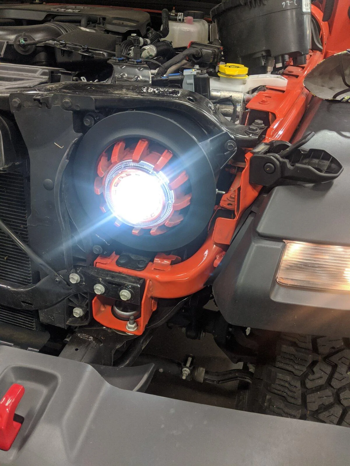 Jeep Gladiator Headlight Upgrade for Sport S W/ Max Tow MVIMG_20200508_175937
