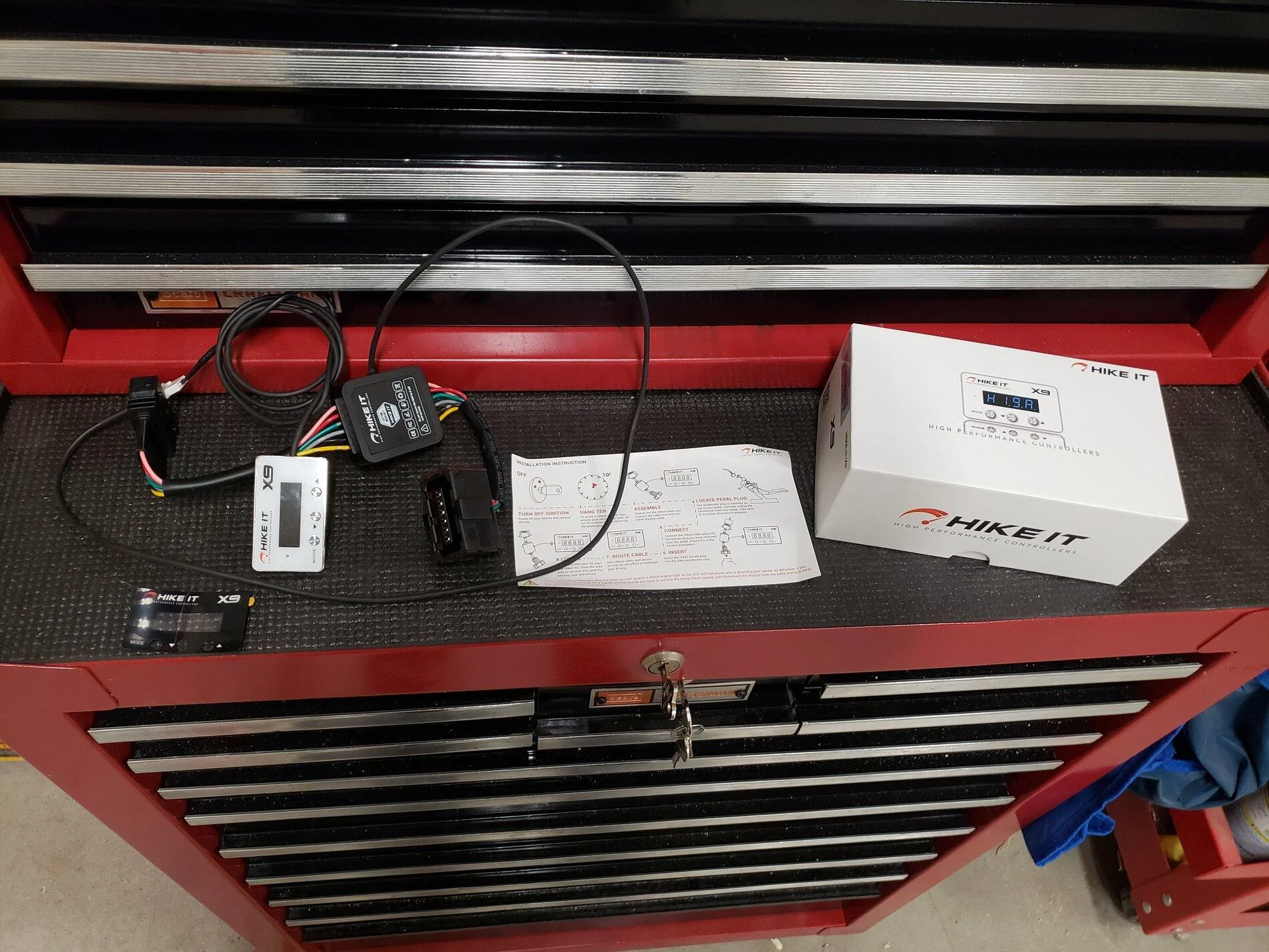 Jeep Gladiator Hikeit X9 throttle controller; $100 20201126_150952