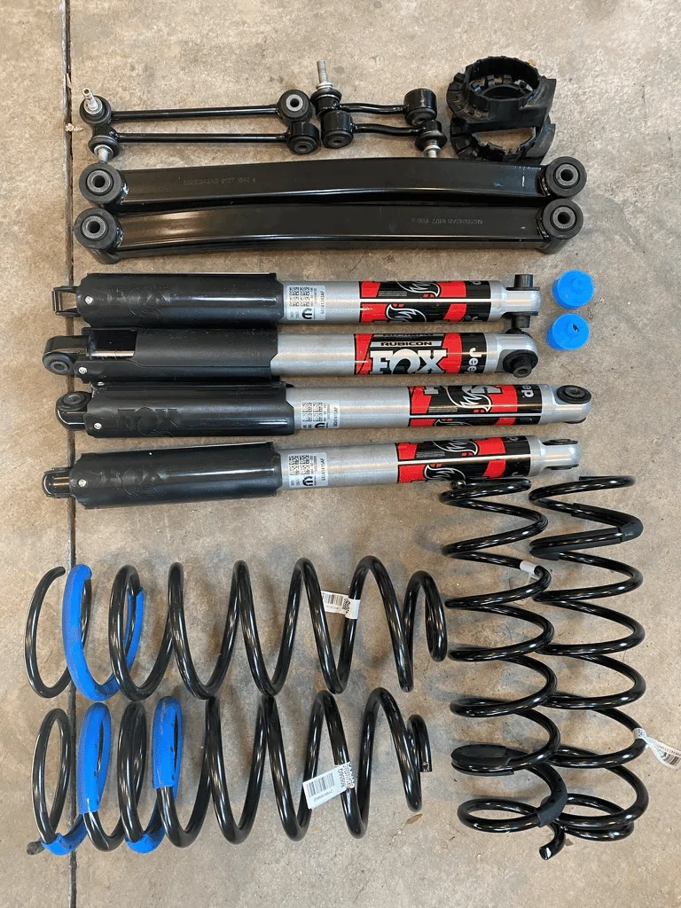 Jeep Gladiator Rubicon takeoff springs, shocks, arms, links 1606498906678