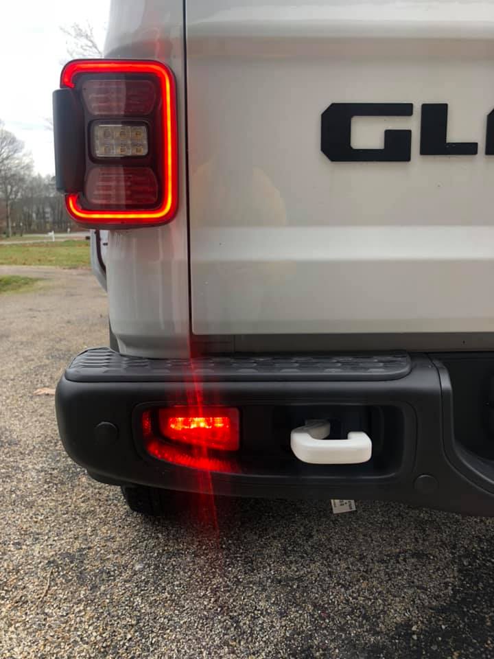 Jeep Gladiator Export Tail lights on NA Spec Gladiator 127790299_10225996147317211_1764601440692806100_n