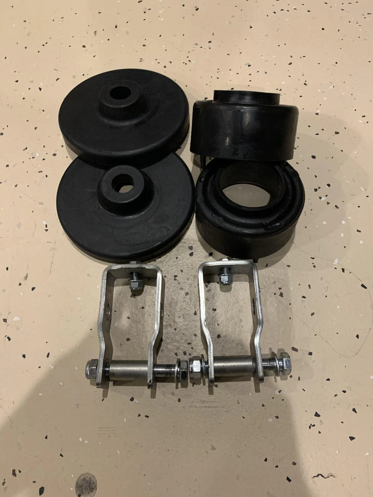 Jeep Gladiator Spacer Lift, 1 1/2” front and 3/4” rear $75.00 shipped 48832A55-6DD5-4CA5-B249-7328DD7B2F5A