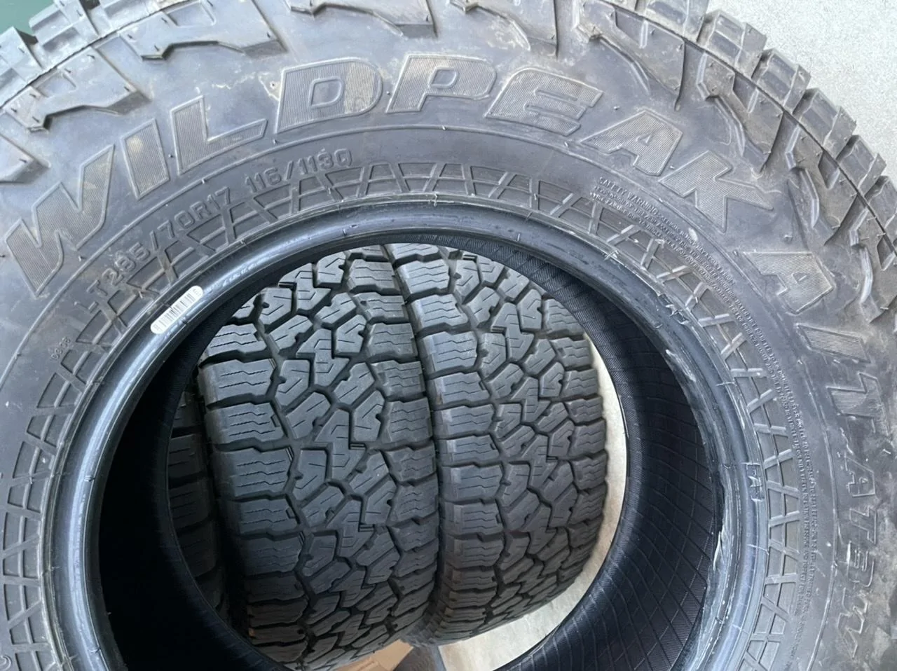 Jeep Gladiator SOLD: 5 tires - Falken Wildpeak A/T AT3W  LT285/70R17 DEDFB46A-FF62-42AA-84FA-40B02F81FD74