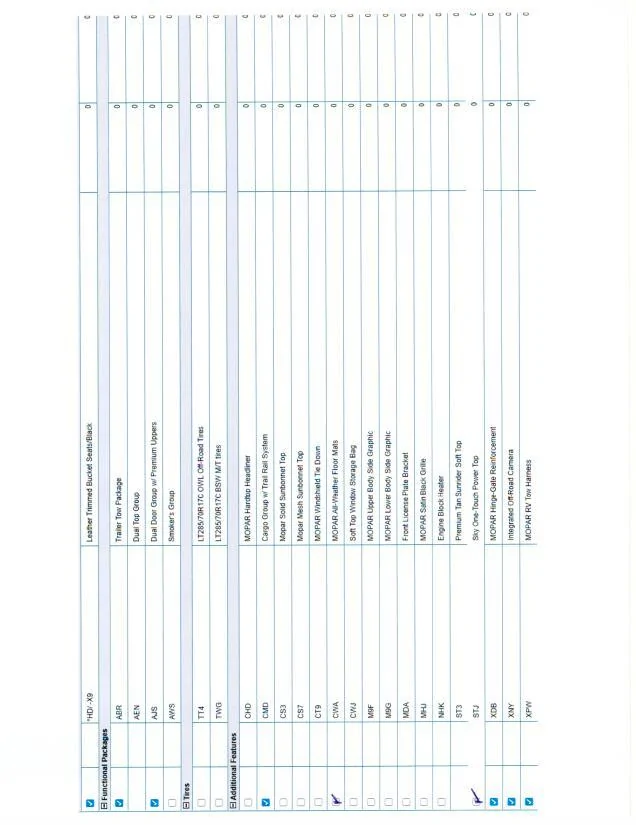 Jeep Gladiator New top on wrangler 392? 392OrderForm