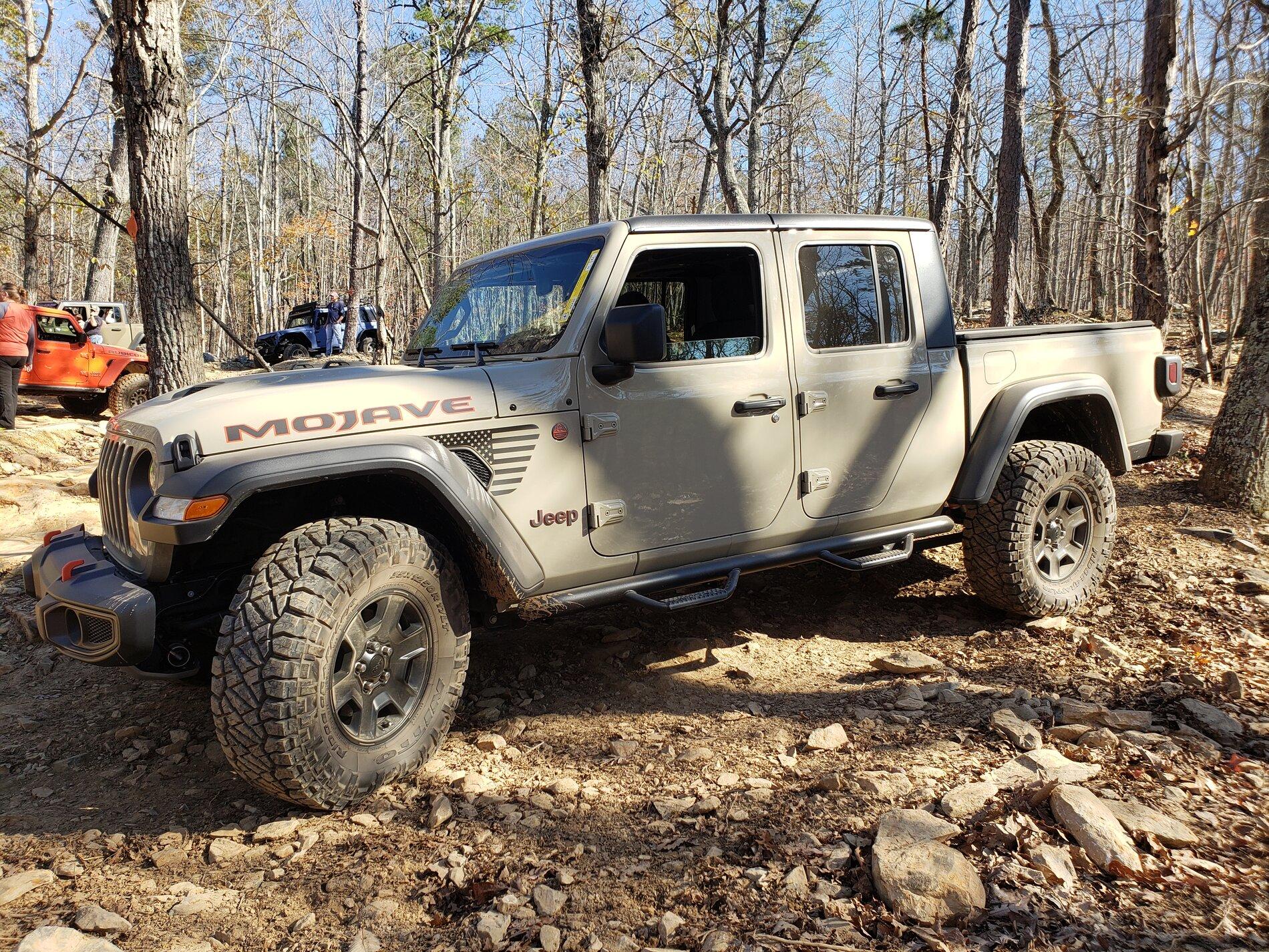 Jeep Gladiator How big can I go on new Mojave? 20201121_131228