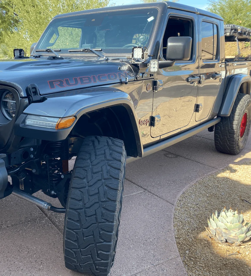 Jeep Gladiator A-pillar lighting opinions Screen Shot 2020-11-29 at 9.41.20 AM