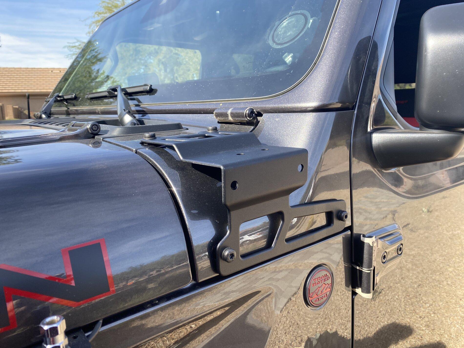 Jeep Gladiator Looking for a-pillar light mounts IMG_0915