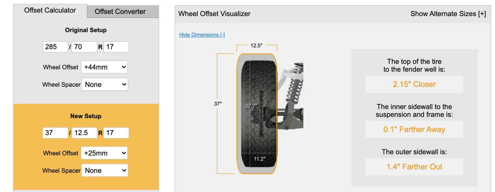 Jeep Gladiator What backspacing and width wheels for 37 12.50s? Screen Shot 2020-11-29 at 2.18.06 PM