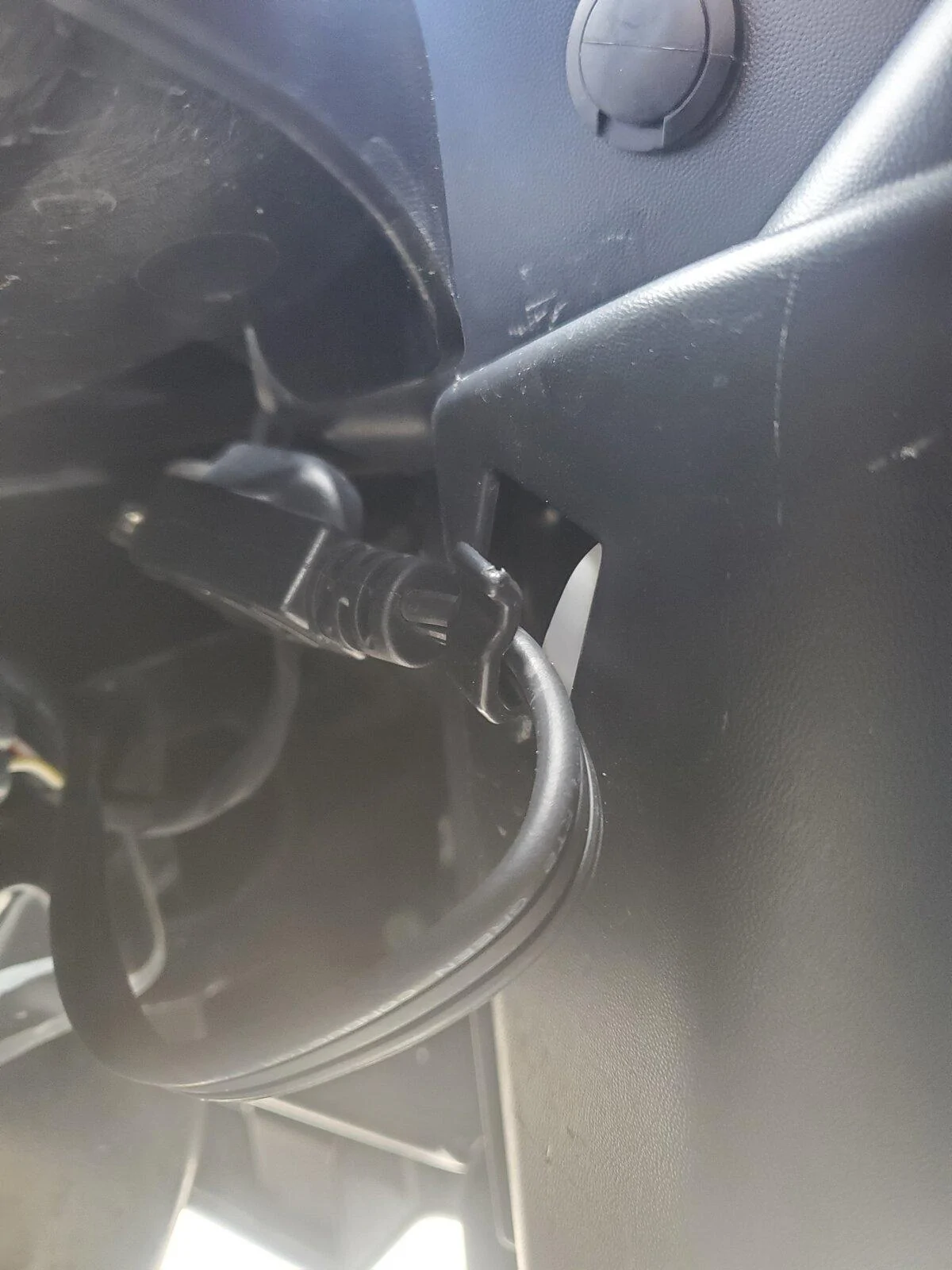 Jeep Gladiator Block heater cord, route 20201129_140358