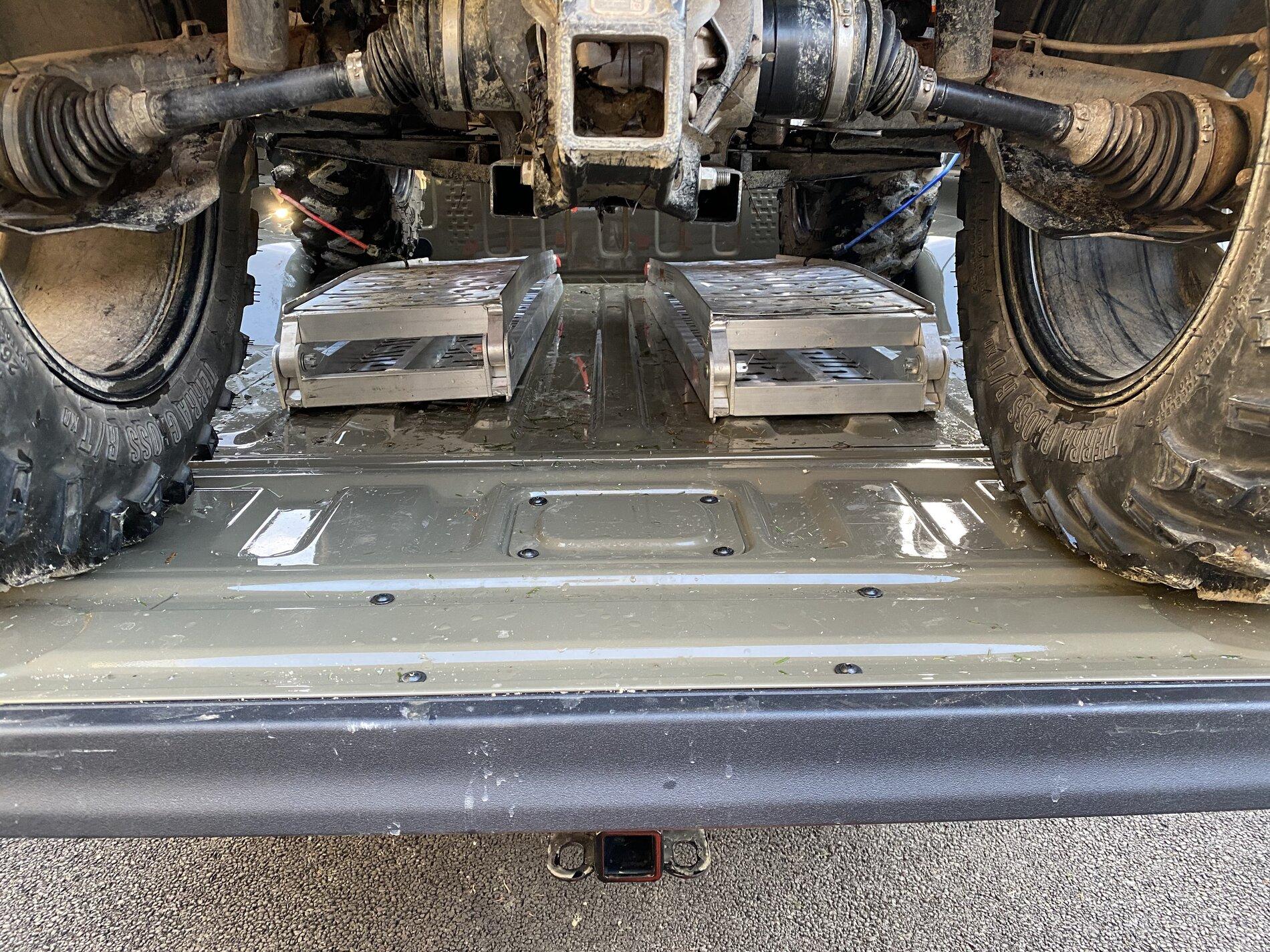 Jeep Gladiator ATV (2019 Can Am 850 Outlander) fits in Gladiator bed BA8D7AE0-AD15-4A0E-8FC9-48B2543BC7C0