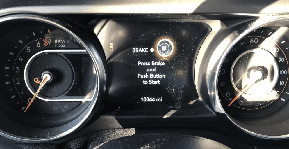 Jeep Gladiator 9½ weeks in... Odo
