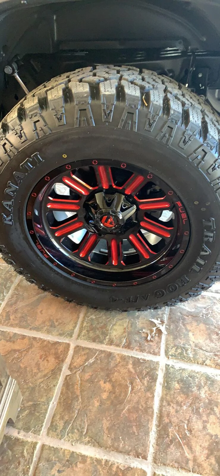Jeep Gladiator NEW PRICE! Set of 4 Fuel Hardline (Red) with Kanati Trail Hog A/T 37s (less than 1000 miles) BA8E813F-E442-4D44-8840-94F242BD1F67