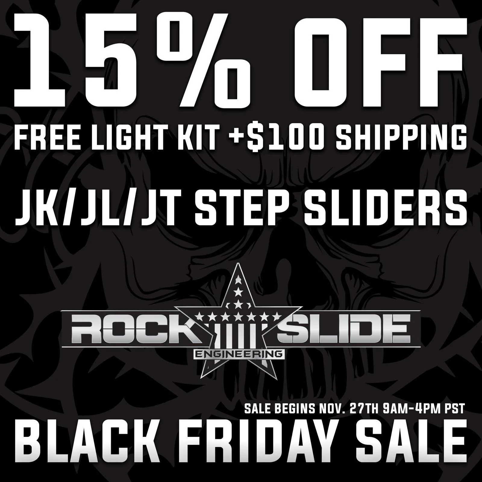 Jeep Gladiator CYBER MONDAY DEALS ARE LIVE! RockSlideEngBFS