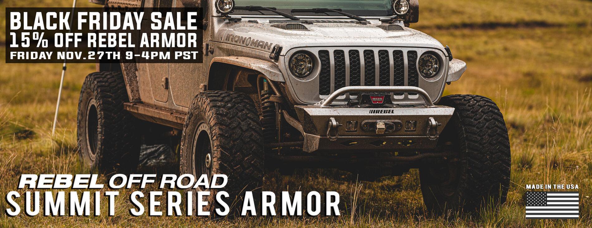 Jeep Gladiator CYBER MONDAY DEALS ARE LIVE! banner-armorbfs