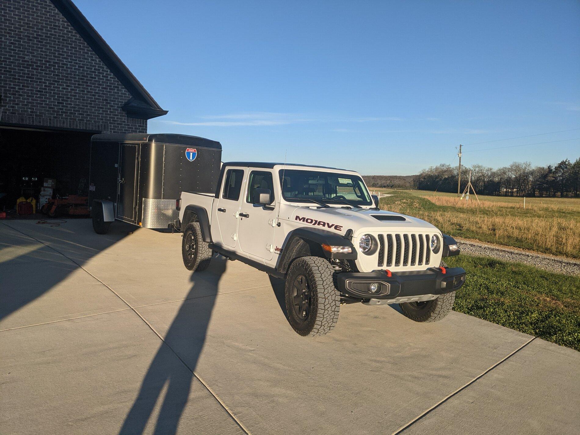 Jeep Gladiator Towed first time yesterday with my Max Tow PXL_20201119_132256711.MP