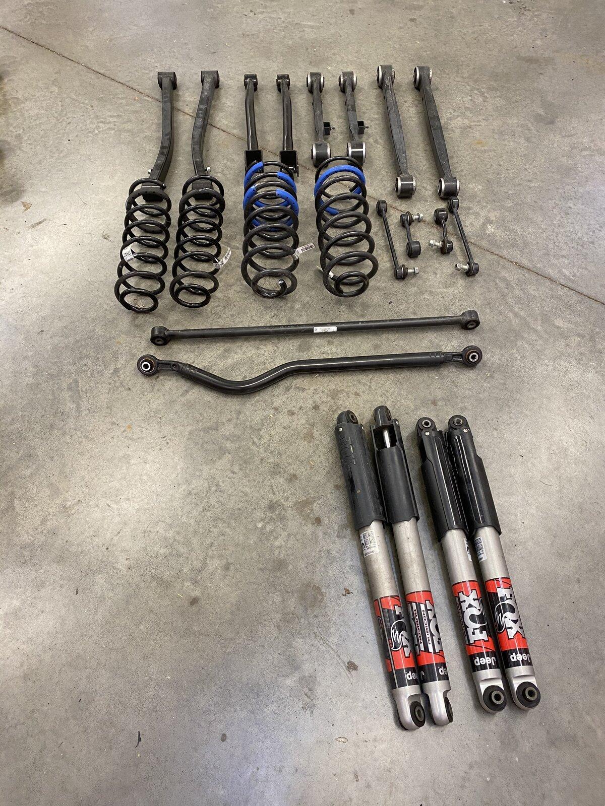 Jeep Gladiator Rubicon Complete Suspension BCC35B4C-5759-4778-845B-B46F0644C346