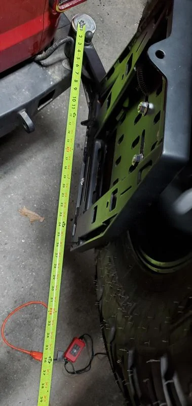 Jeep Gladiator Gladiator dual swing rear bumper prototype renderings. 20201130_145632