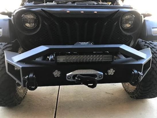 Jeep Gladiator JK / JL / JT 2008 - 2020 FRONT FALCON BUMPER WITH EXTRAS 2