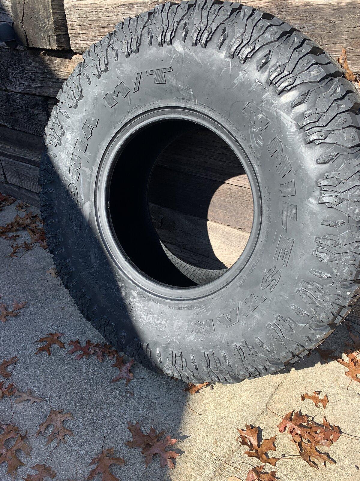 Jeep Gladiator 1 New Milestar Patagonia 38x13.50x17 $250 D43A4D1D-0798-462E-83F5-10ABFFAB9284