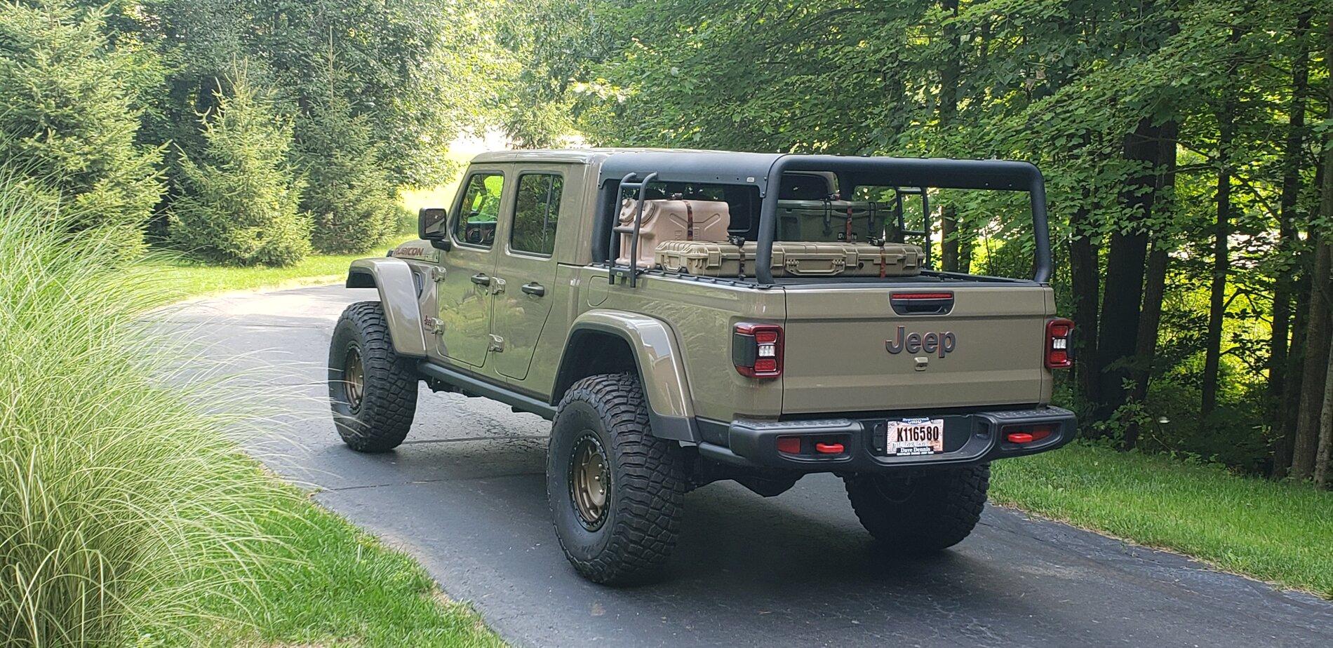 Jeep Gladiator Maximus-3 trifecta of rack solutions for the Jeep Gladiator 20200809_111634