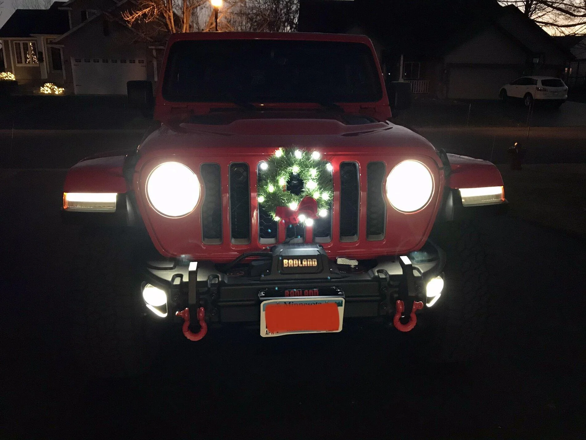 Jeep Gladiator Jeep Christmas Decorations??? IMG_5508[440]