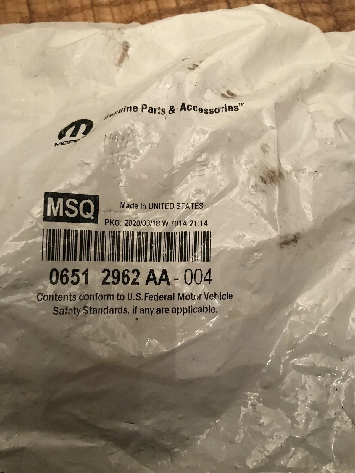 Jeep Gladiator OEM body bolt replacement numbers? IMG_0449