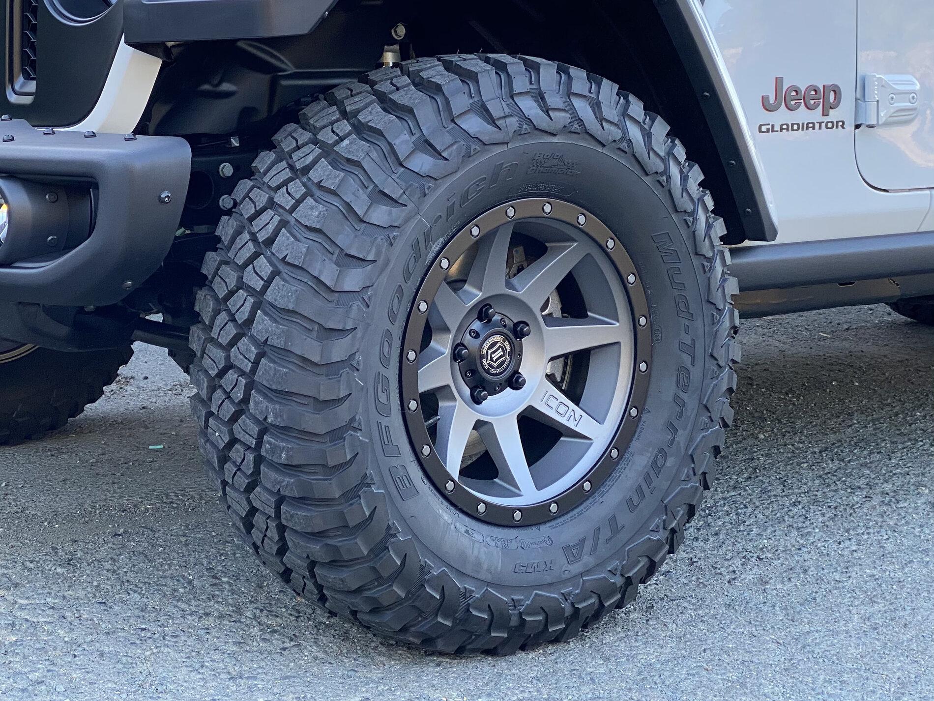 Jeep Gladiator NorCal(Bay Area) 35” BFG KM3 & Icon Alloys CA4495B4-0697-4B03-B3F1-5F0495E377E0