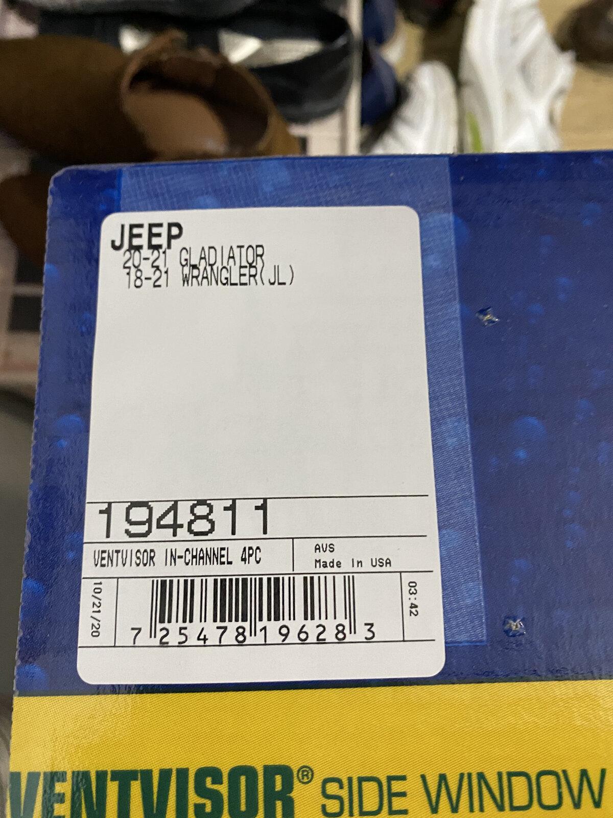 Jeep Gladiator Best  in-channel Rain deflectors? 2CF43ADA-18D4-44C2-83CD-B872942A468D