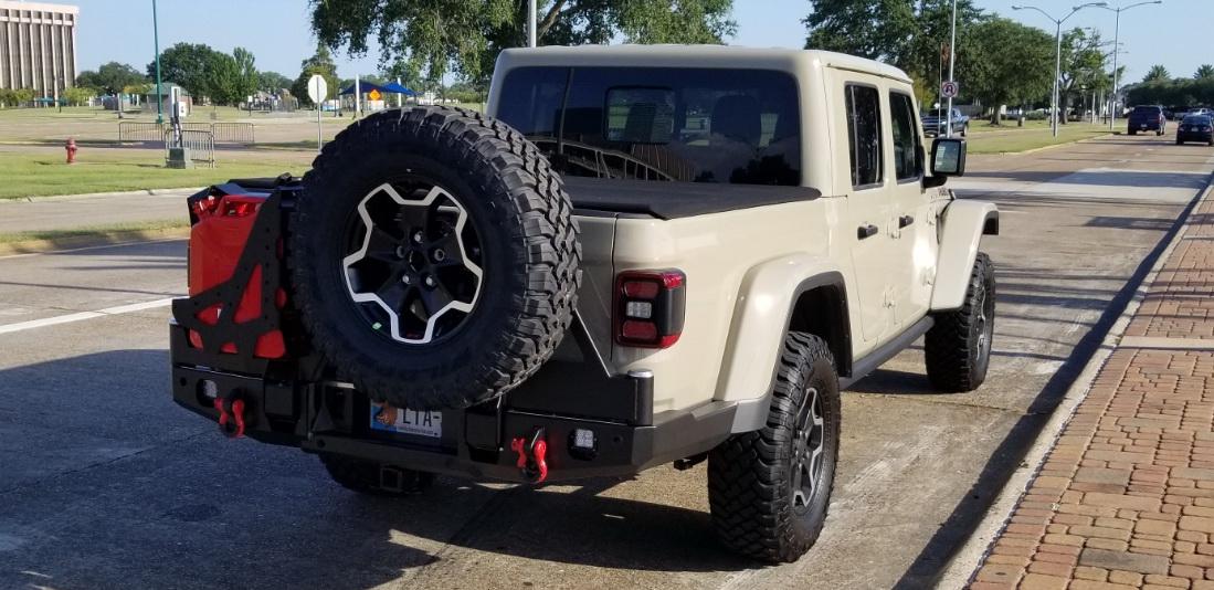 Jeep Gladiator Dual Swing Rear Bumper with tire carrier Resized_20200713_180420