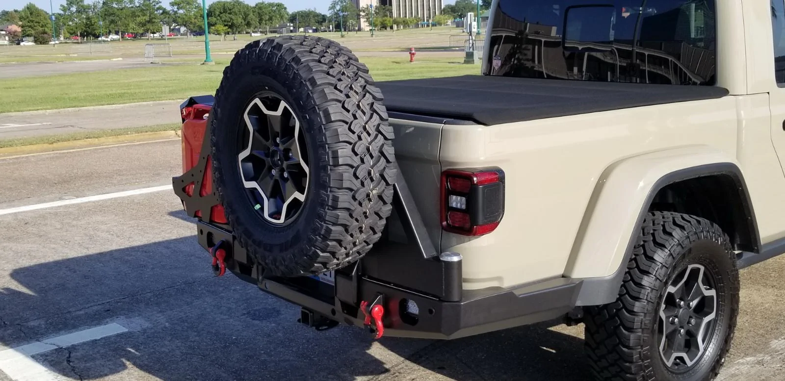 Jeep Gladiator Dual Swing Rear Bumper with tire carrier Resized_20200713_180519