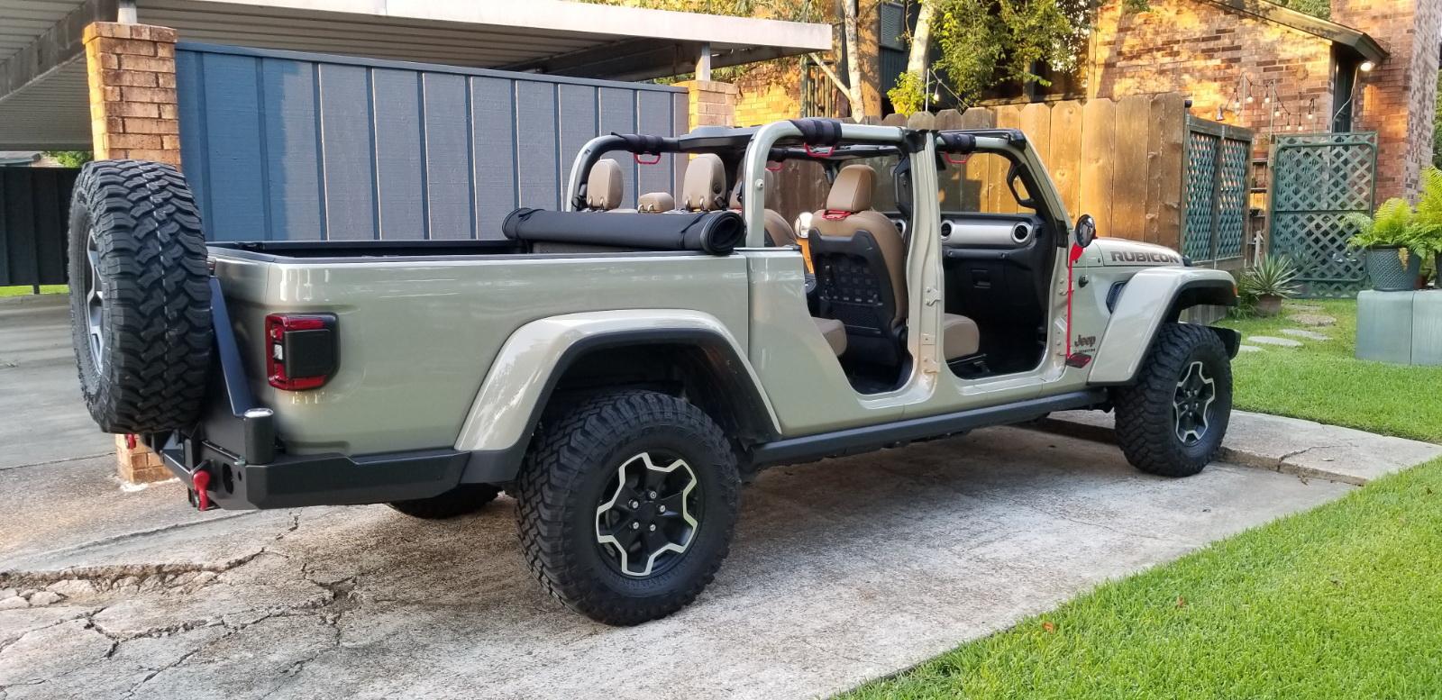 Jeep Gladiator Dual Swing Rear Bumper with tire carrier Resized_20200806_191524