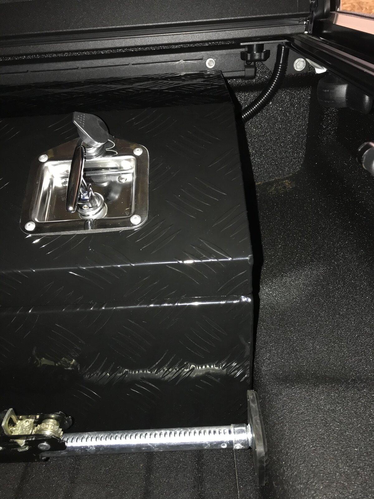 Jeep Gladiator Does anyone have any good locking toolboxes for the bed that fit UNDER a tonneau cover? 2EEEEE2D-46D3-46E9-8A3E-E26B46B708C6