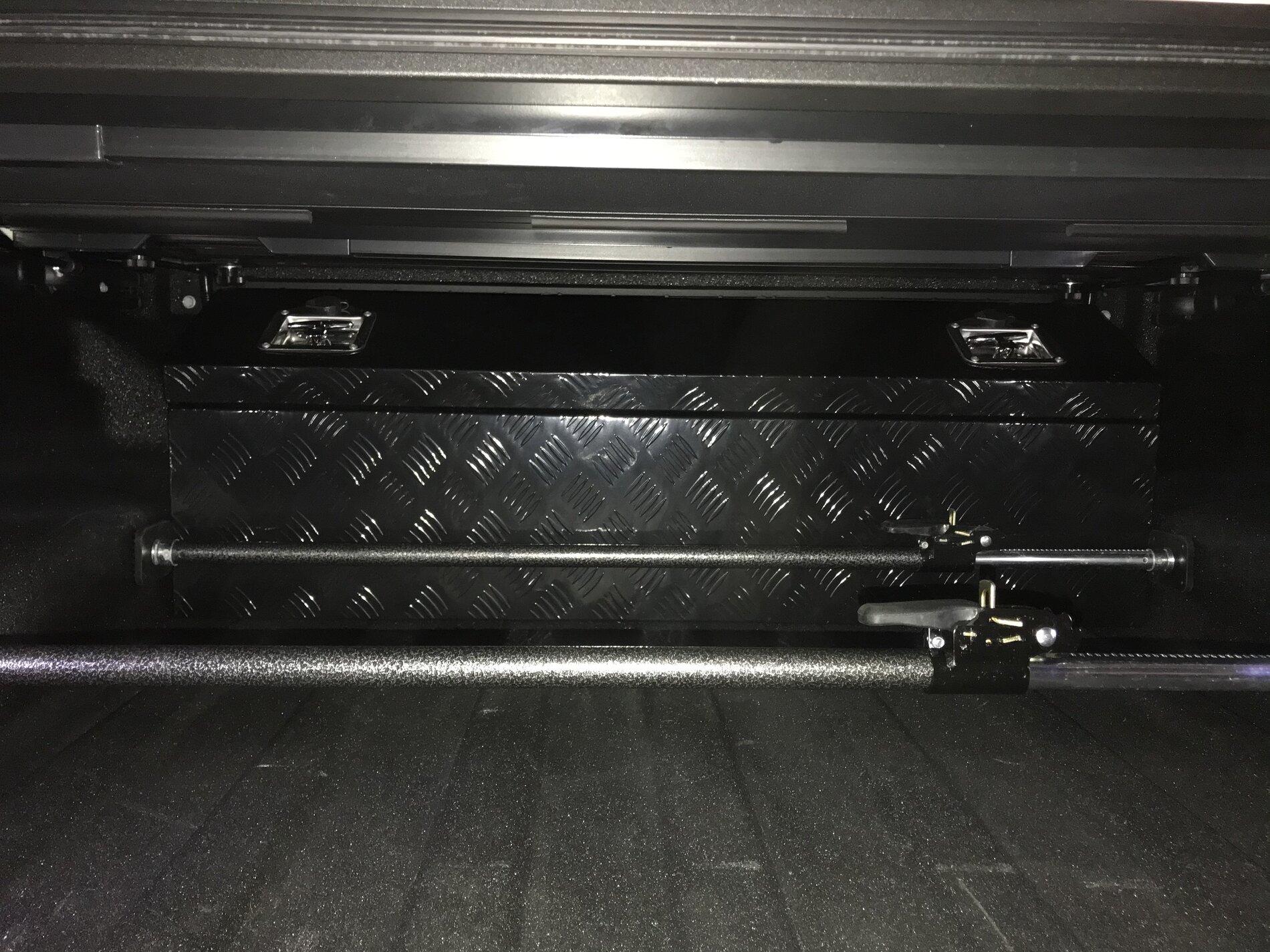 Jeep Gladiator Does anyone have any good locking toolboxes for the bed that fit UNDER a tonneau cover? 3D950F57-9EE6-472C-A176-848239ADA126