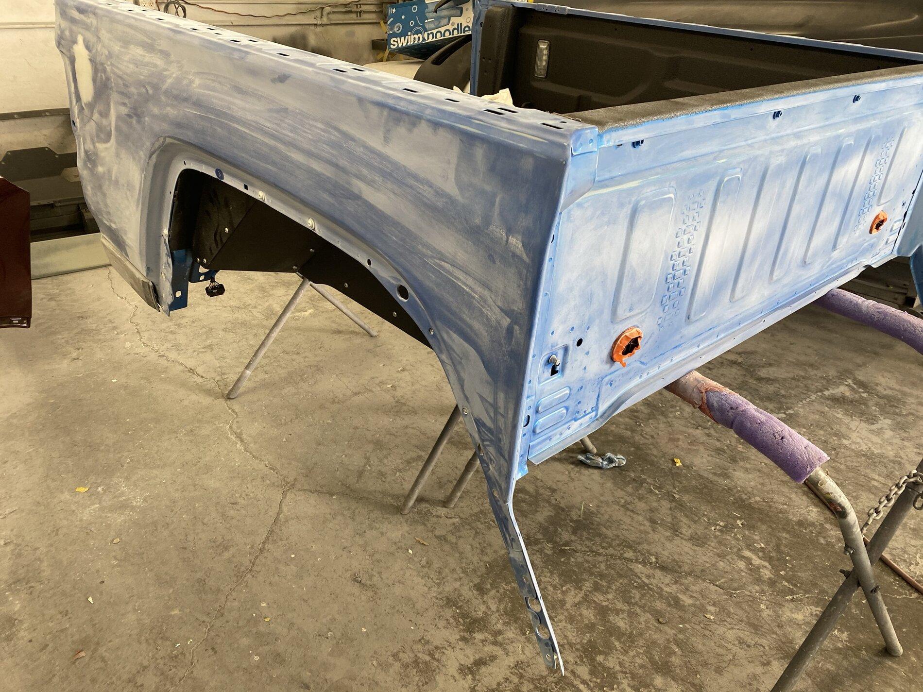 Jeep Gladiator Line-x for exterior paint 0256953E-8256-426C-AC6D-0E1E94396D4B