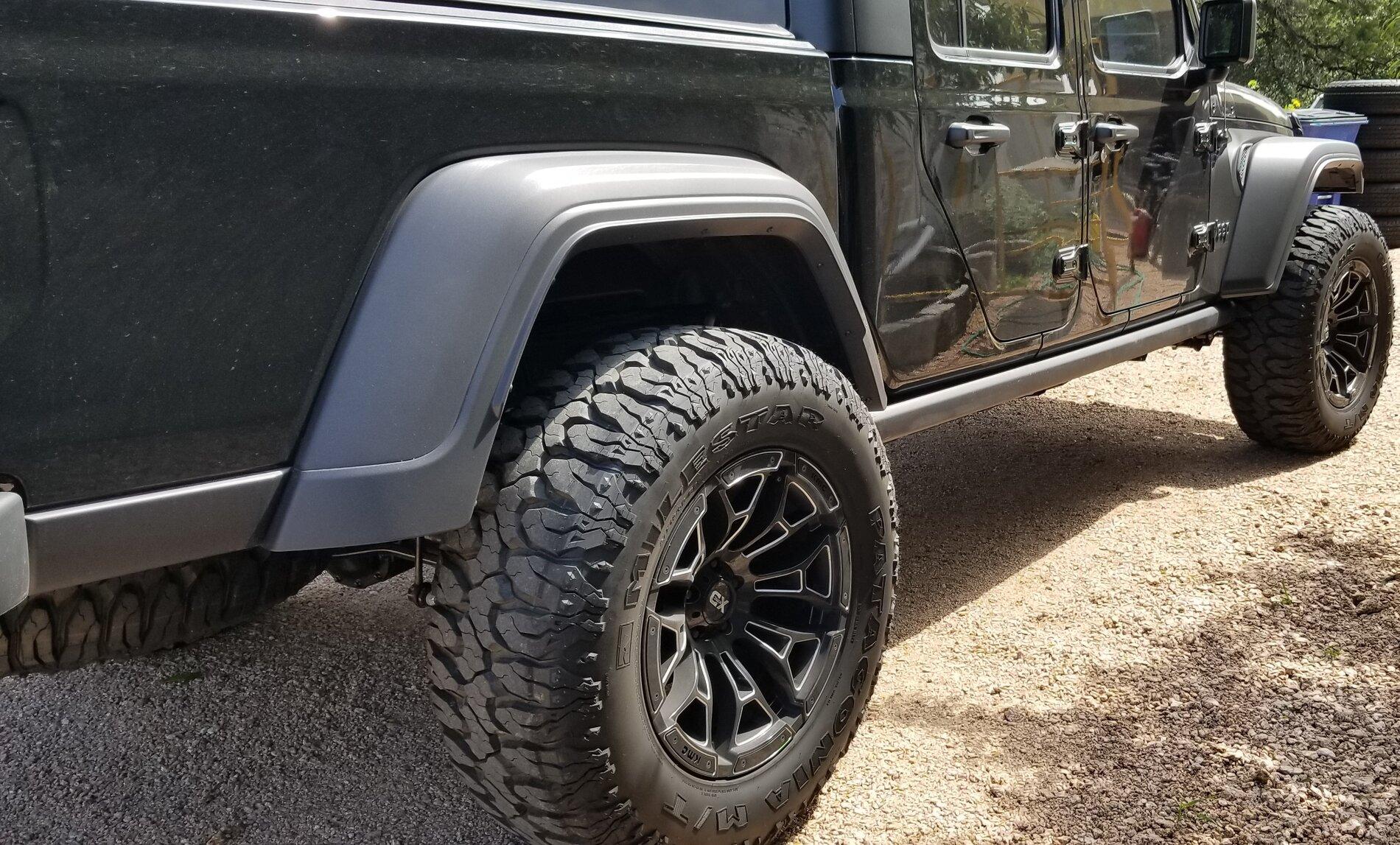 Jeep Gladiator Rubicon Rock Rails in Central TX 20200928_115642 (2)