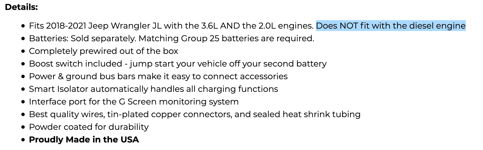 Jeep Gladiator Diesel: Dual Battery Setup Screen Shot 2020-12-08 at 4.04.25 PM