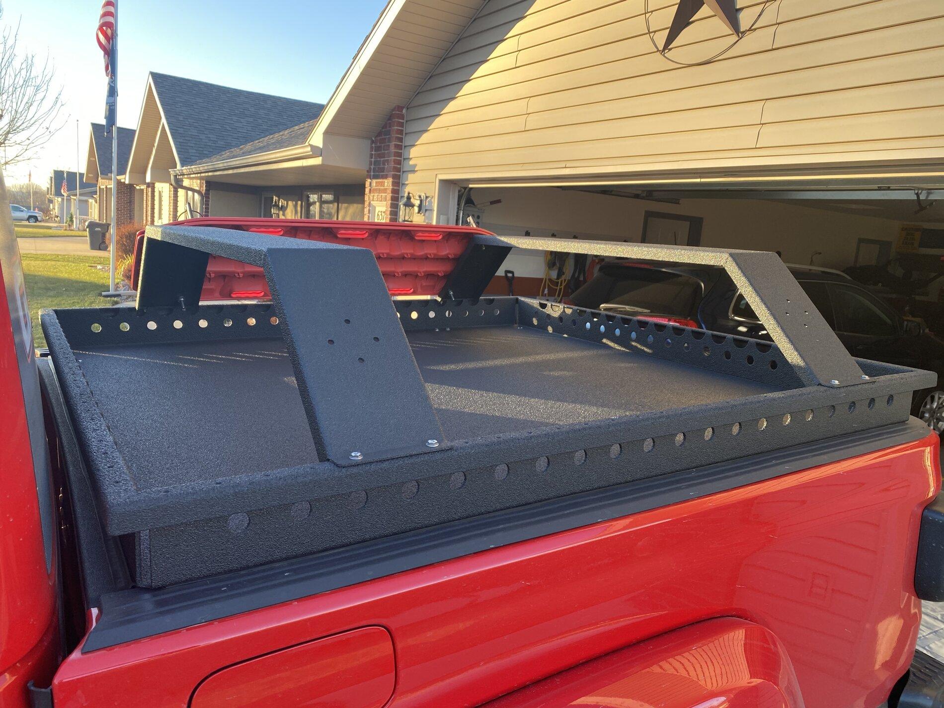 Jeep Gladiator JT Gladiator Upper Decker Hinged Cargo Basket Now Available! 242ED3B9-5671-4FBA-A025-A789465EFE06