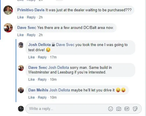 Jeep Gladiator FB Owner GladiatorPurchaseComment