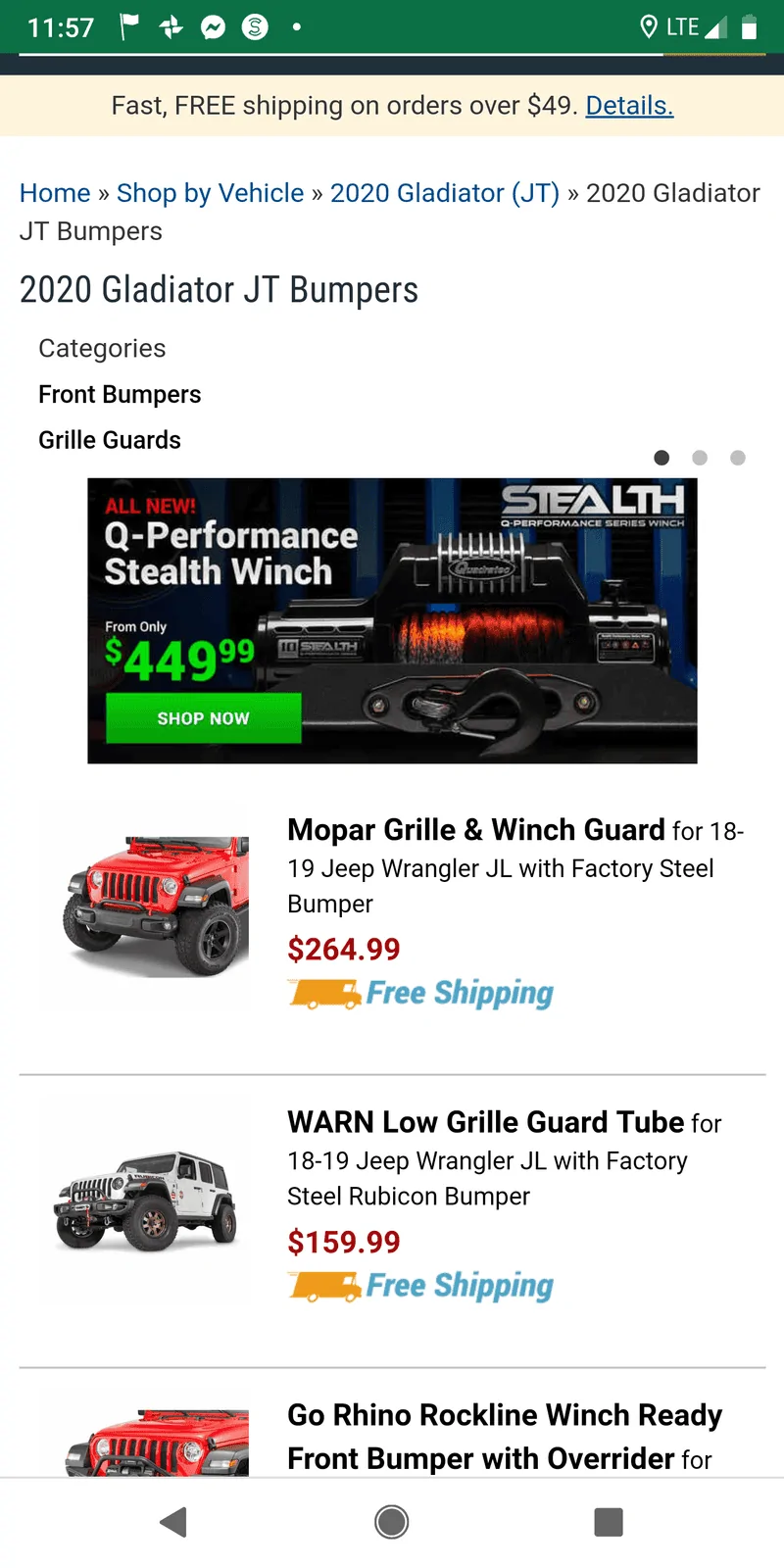 Jeep Gladiator Interchangeable parts w/ JL? Screenshot_20190422-115729