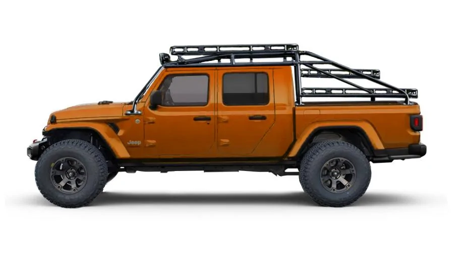Jeep Gladiator Tops! Canopy / covers / toppers / racks possibilities for Gladiator - Show me! GladiatorRackRoll9